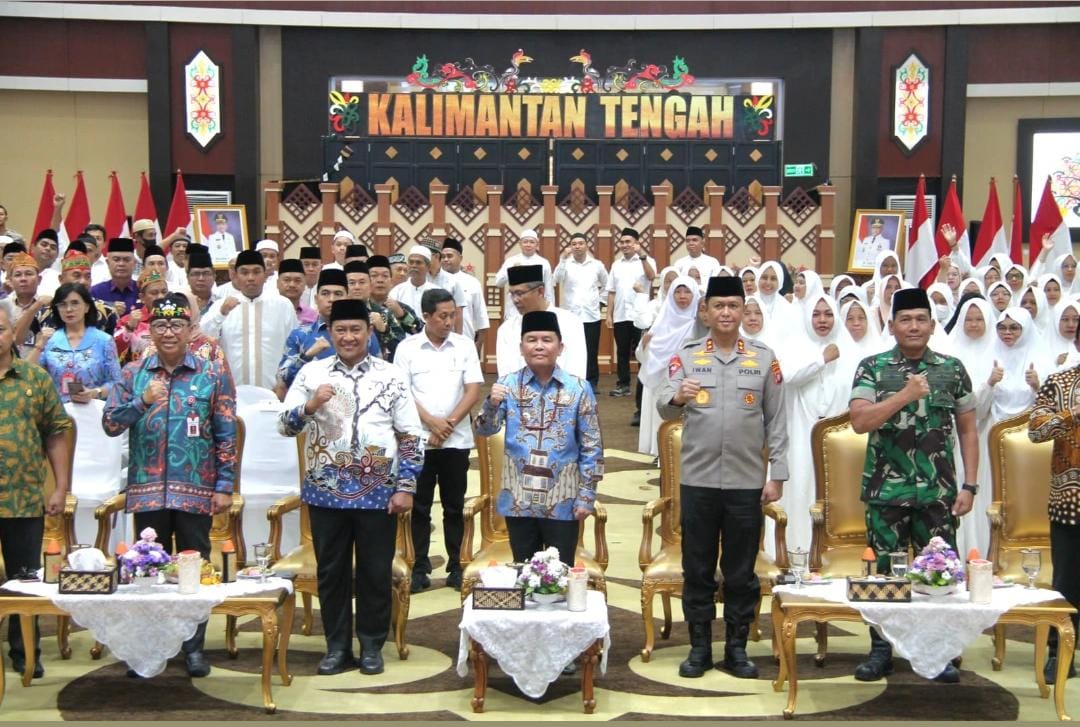 Gubernur Agustiar Sabran Silaturahmi Dengan Jamaah Calon Haji Kalteng