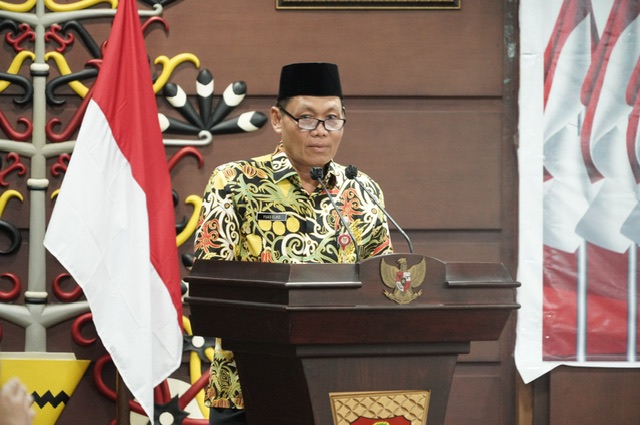 Sahli Gubernur Yuas Elko Resmi Tutup Seleksi Calon Paskibraka Tingkat Provinsi Kalteng Tahun 2025