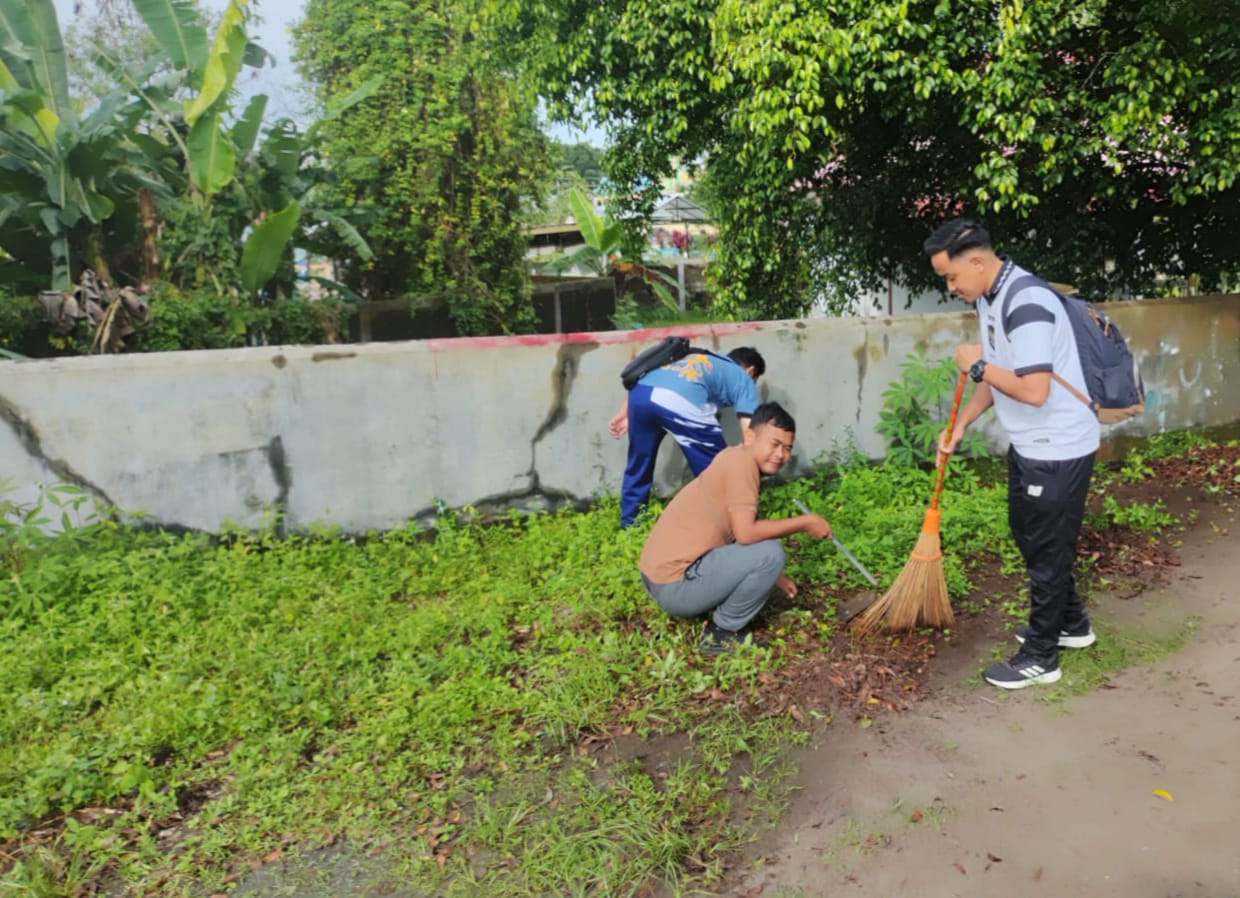 Disnakertrans Prov. Kalteng Ikuti Bakti Sosial Peringatan Hari Jadi Ke - 68 Provinsi Kalimantan Tengah