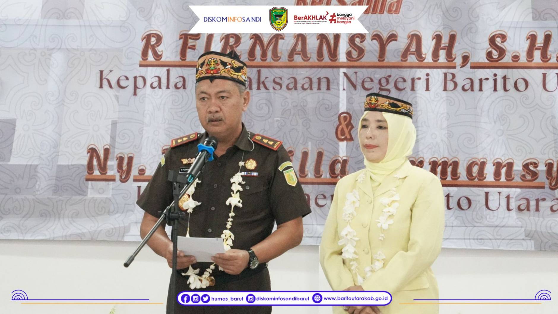 Pemerintah Kabupaten Barito Utara Sambut Kedatangan Kepala Kejaksaan Negeri yang Baru