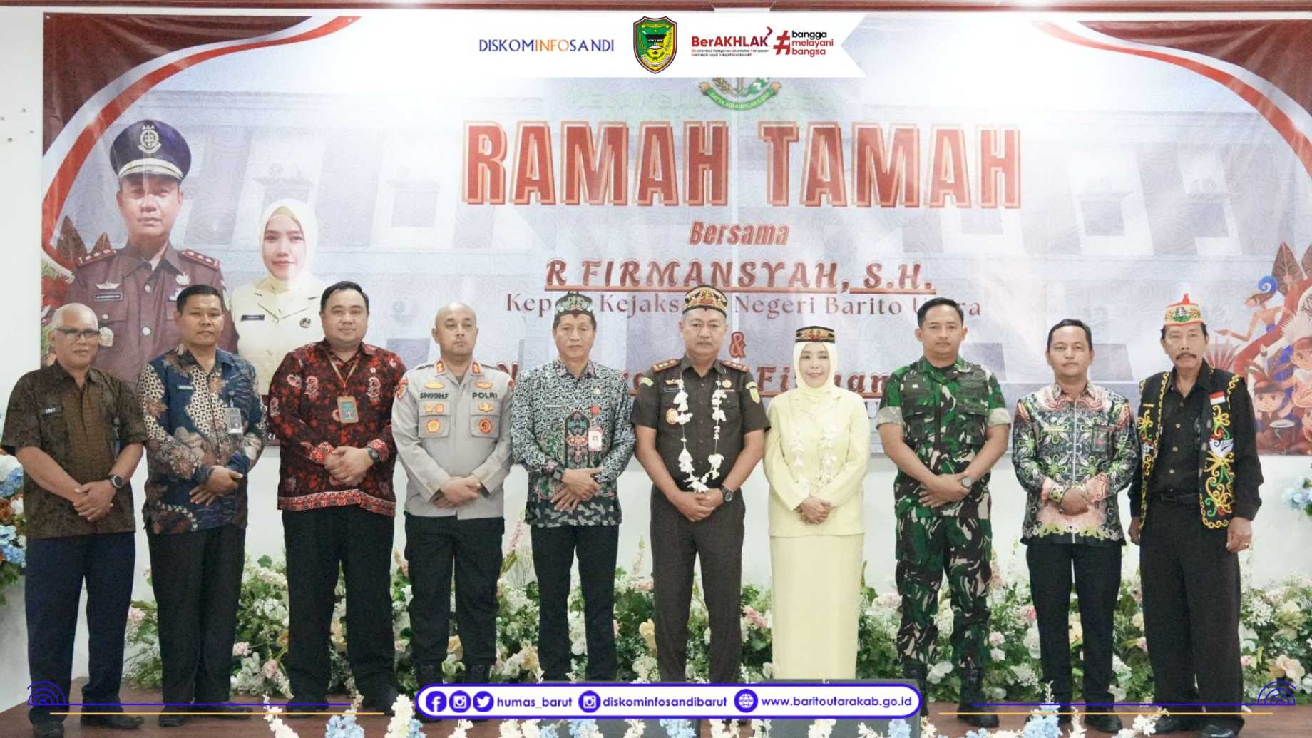 Pemerintah Kabupaten Barito Utara Sambut Kedatangan Kepala Kejaksaan Negeri yang Baru