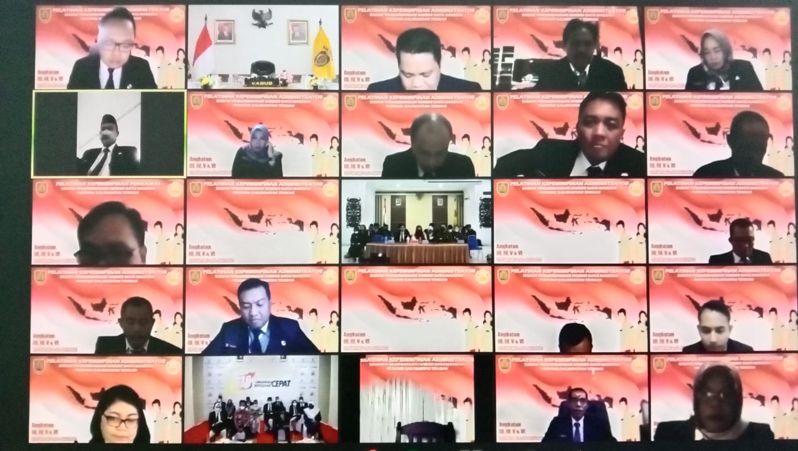 Wagub Edy Pratowo Menutup Secara Resmi Pelatihan Kepemimpinan Administrator Angkatan III, IV,V dan VI 