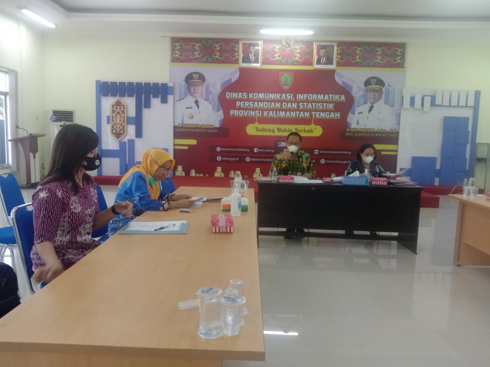 PPID Kalteng Gelar Rapat Pra Uji Konsekuensi