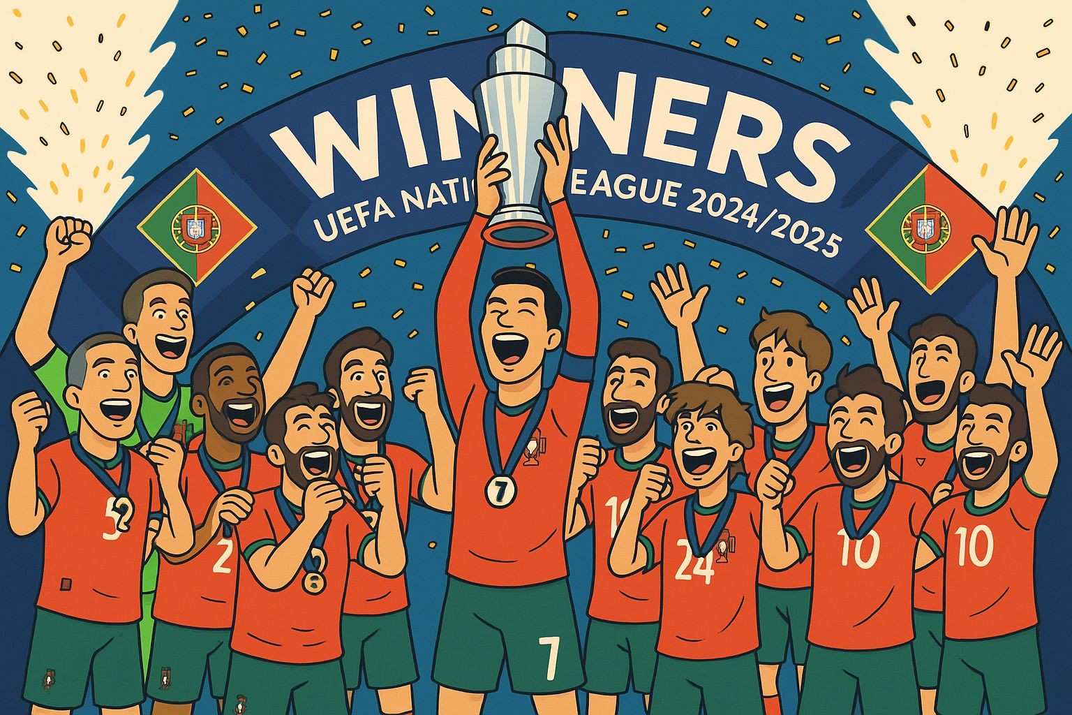 Portugal Taklukkan Spanyol Lewat Adu Penalti, Raih Gelar Juara UEFA Nations League 2025
