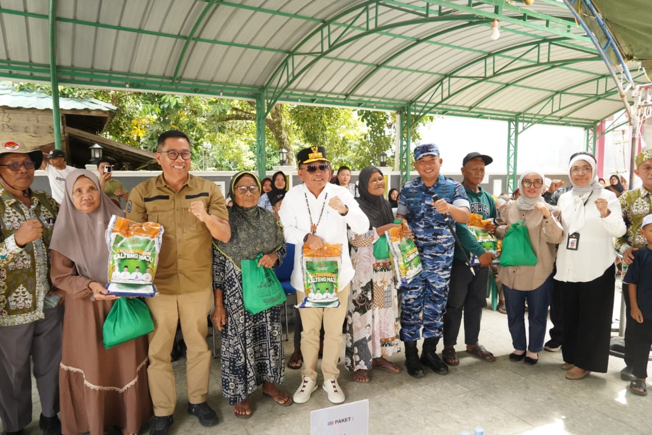 Ringankan Beban Warga, Pemprov Kalteng Gratiskan Sembako Lewat Pasar Murah