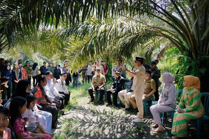 Gubernur H Agustiar Sabran Tinjau Lokasi Rencana Pembangunan SMK di Desa Kinjil, Plt Kadisdik: Ini Kebutuhan Mendesak Masyarakat