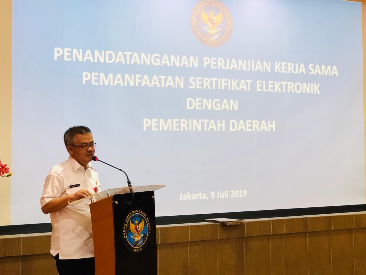 Kadis Kominfo : Tantangan Penerapan e-Government Yaitu Keamanan Informasi