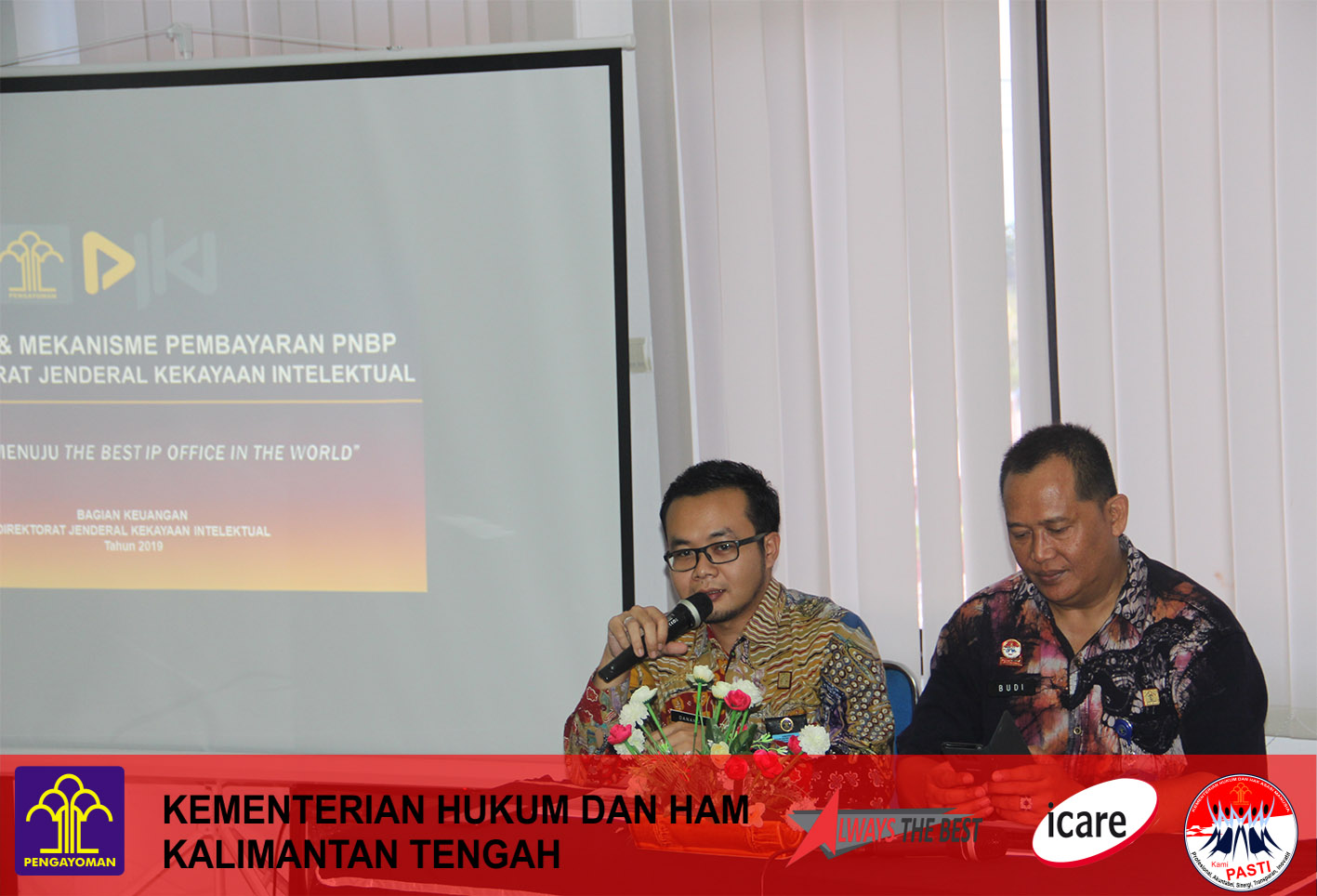 Ditjen Kekayaan Intelektual Kunjungi Kemenkumham Kalteng