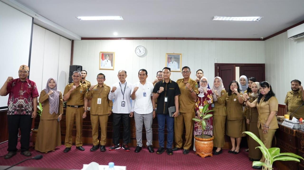 Kepala Biro Ekonomi Said Salim Pimpin Rapat Evaluasi TPID Terhadap Hasil Rilis BPS Terkait Inflasi Kalteng Bulan Juni 2024