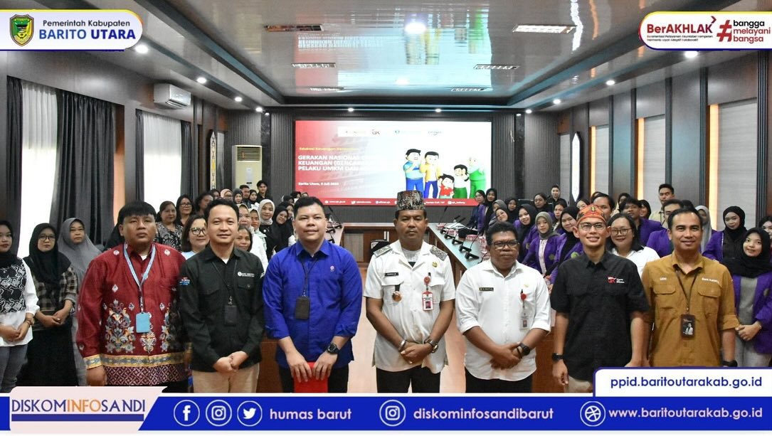 Pemkab Barut dan OJK Bekali Literasi Keuangan kepada Mahasiswa dan UMKM