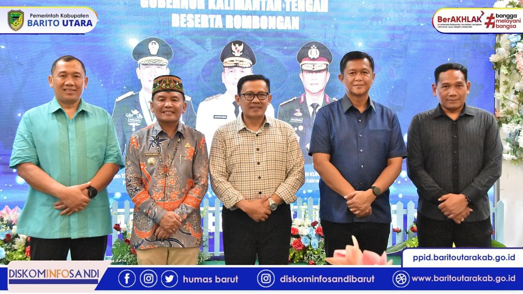 Pererat Sinergi Antara Pemprov dan Daerah, Pemkab Barito Utara Gelar Ramah Tamah Bersama Gubernur Kalteng
