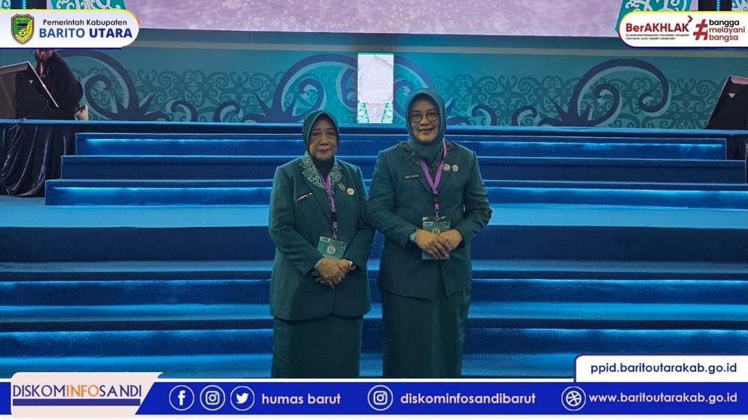 Pj. Ketua TP PKK Barito Utara Hadiri HKG Ke-53 Sekaligus Rakernas X PKK