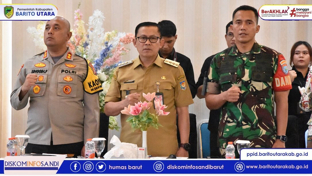 Pastikan Kesiapan PSU, Gubernur Agustiar Sabran Pimpin Rakor Bersama Pemkab Barito Utara