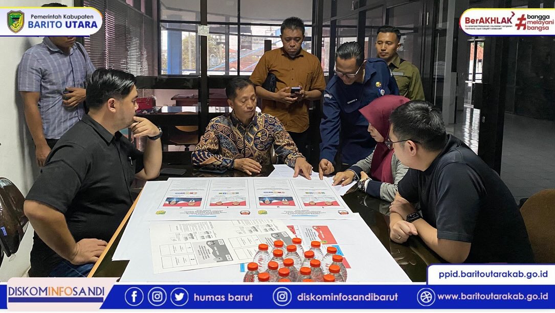 Sekda Barito Utara Lakukan Monitoring Produksi Surat Suara di Pasuruan