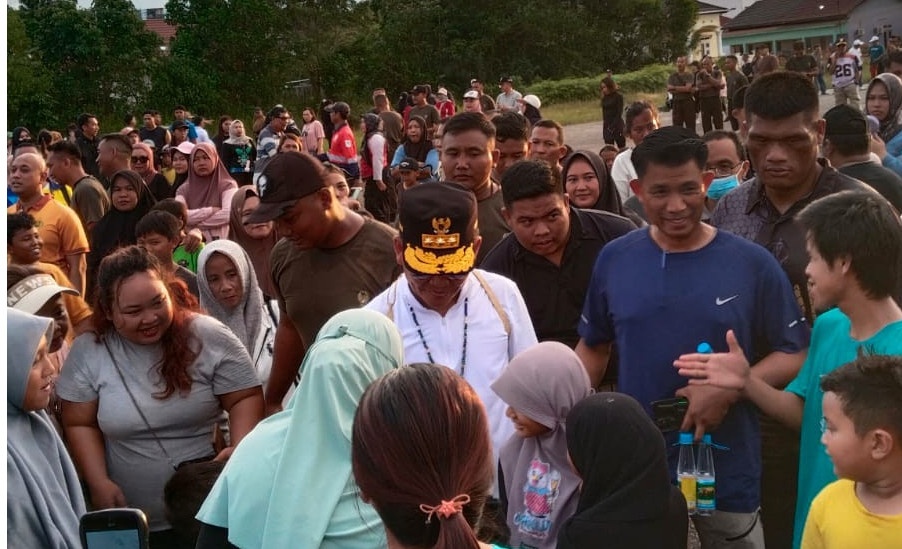 Satpol PP Kalteng Kawal Kunker Gubernur di Barito Utara
