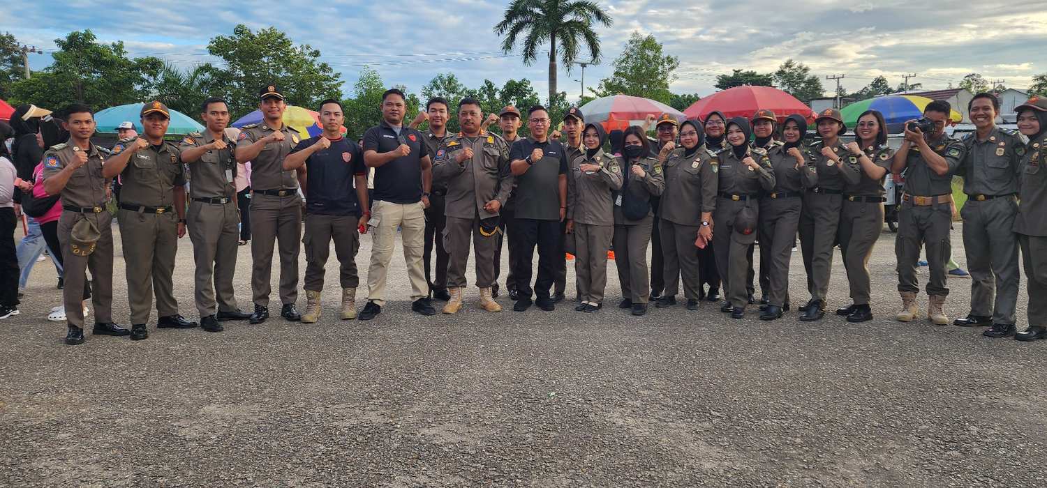 Satpol PP Kalteng Kawal Kunker Gubernur di Barito Utara