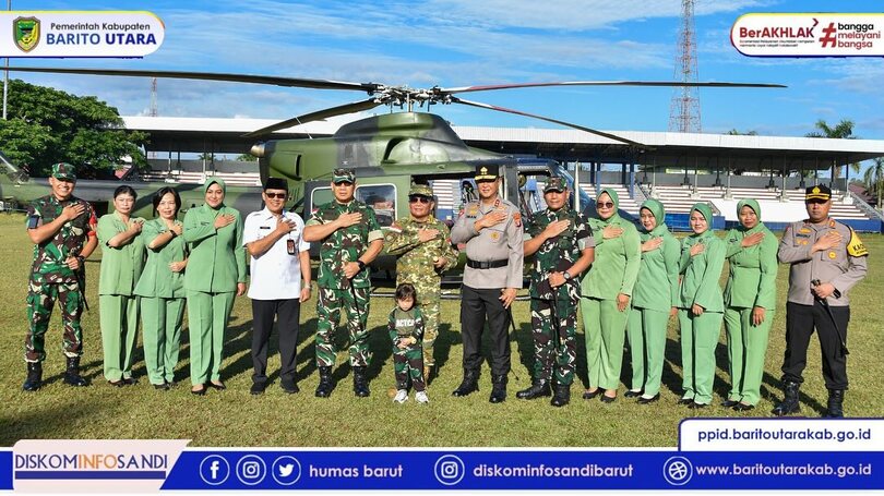 Pj. Bupati Barito Utara Antar Kepulangan Rombongan Gubernur Kalteng