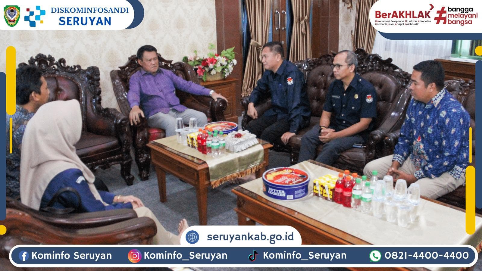 Bupati Seruyan Terima Penghargaan dari KPU: Bukti Suksesnya Pilkada 2024