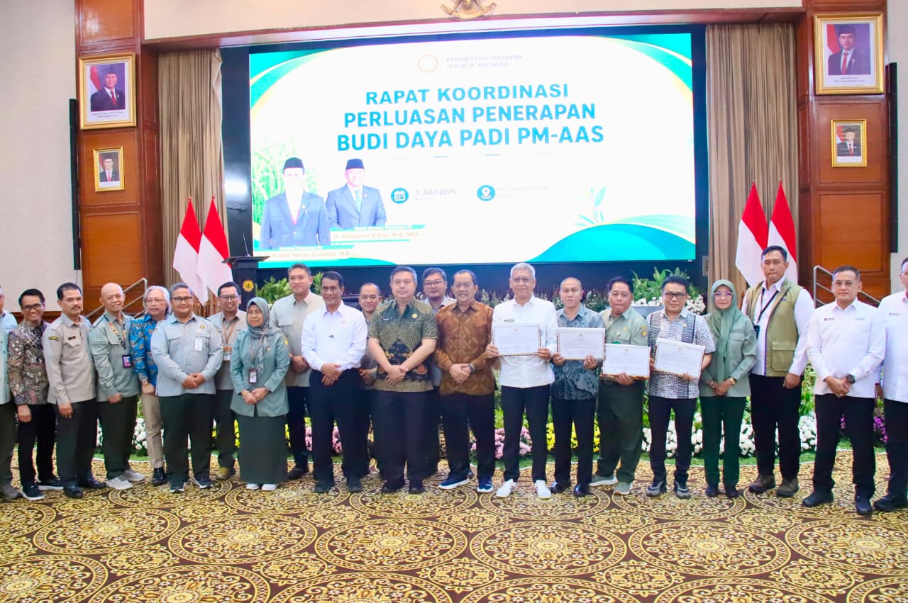 Wujudkan Swasembada Pangan, Sekjen Kemendagri: Rangkul Penyuluh Pertanian