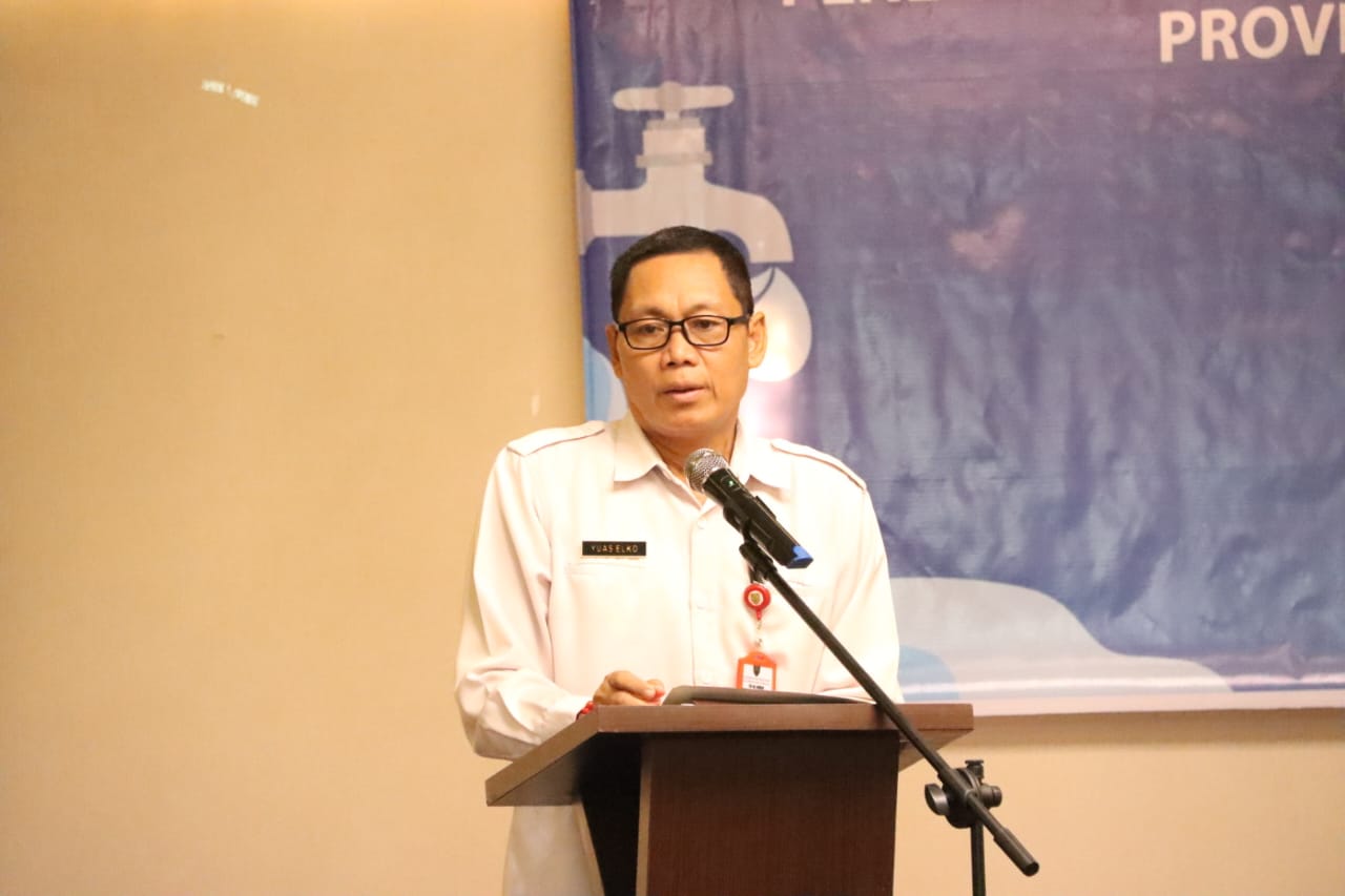 Sahli Gubernur Yuas Elko Buka Rakor Penetapan Tarif Batas Atas dan Bawah Sektor Air Bersih Kalteng Tahun 2023