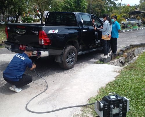 DLH Prov. Kalteng Kini Miliki Alat Uji Emisi Kendaraan Bermotor