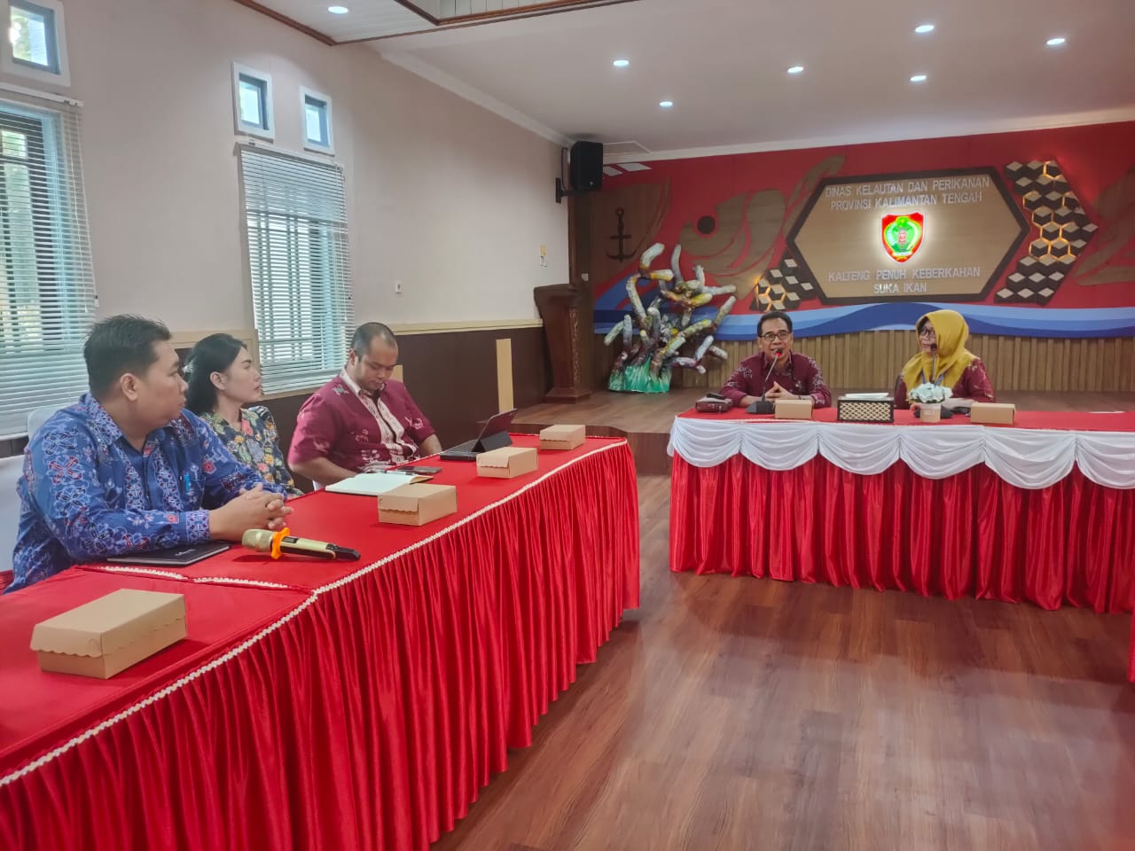 PPID Pelaksana Disdagperin Prov. Kalteng Lakukan Studi Tiru ke PPID Pelaksana Dislutkan Prov. Kalteng