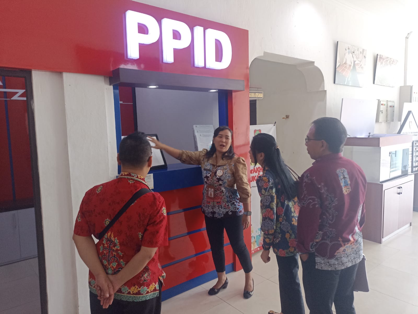 PPID Pelaksana Disdagperin Prov. Kalteng Lakukan Studi Tiru ke PPID Pelaksana Dislutkan Prov. Kalteng