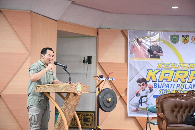 Bupati Cup 2025 Ajang Cetak Bibit Karate Pulang Pisau