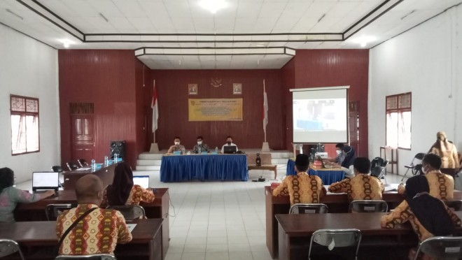 FGD Penyusunan RDTL dan KLHS Kawasan Perkotaan Kecamatan Pangkalan Banteng Digelar