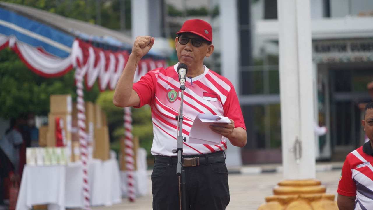 Peringati HAORNAS XXXIX, ASN Pemprov Kalteng Gelar Lomba Senam Bugar Kreasi