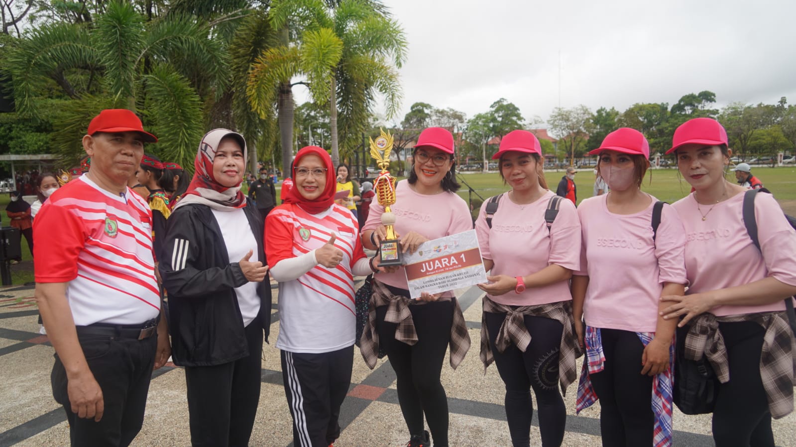 Peringati HAORNAS XXXIX, ASN Pemprov Kalteng Gelar Lomba Senam Bugar Kreasi