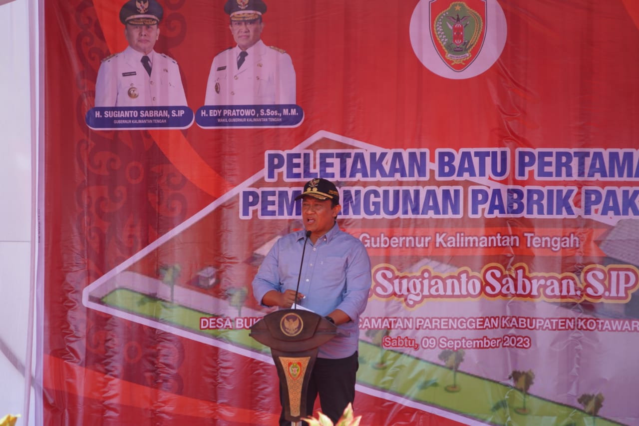 Wagub Kalteng Edy Pratowo Harapkan Penyediaan Pakan Ternak Berkualitas