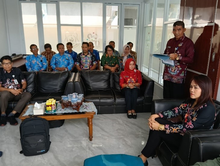 Inspektorat Prov. Kalteng Lakukan Sosialisasi Anti Korupsi dan Rencana Aksi Perluasan Percontohan Desa Antikorupsi di Pemkab Kapuas