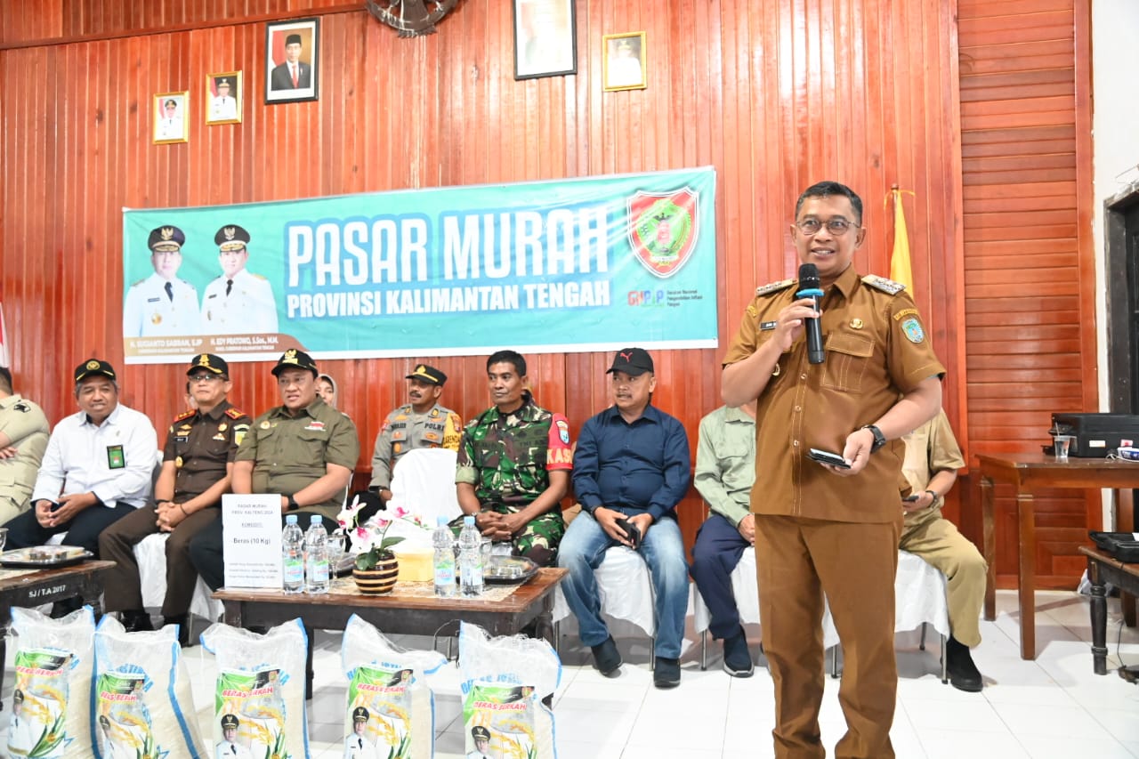 Upaya Pengendalian Inflasi, Pemprov Kalteng Gelar Pasar Murah di Kabupaten Lamandau