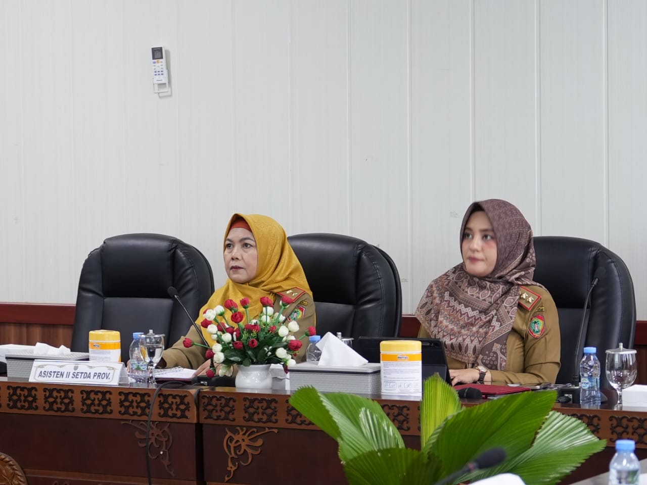 Asisten Ekbang Sri Widanarni Ikuti Rakor Pengendalian Inflasi Daerah Minggu Pertama September Secara Virtual
