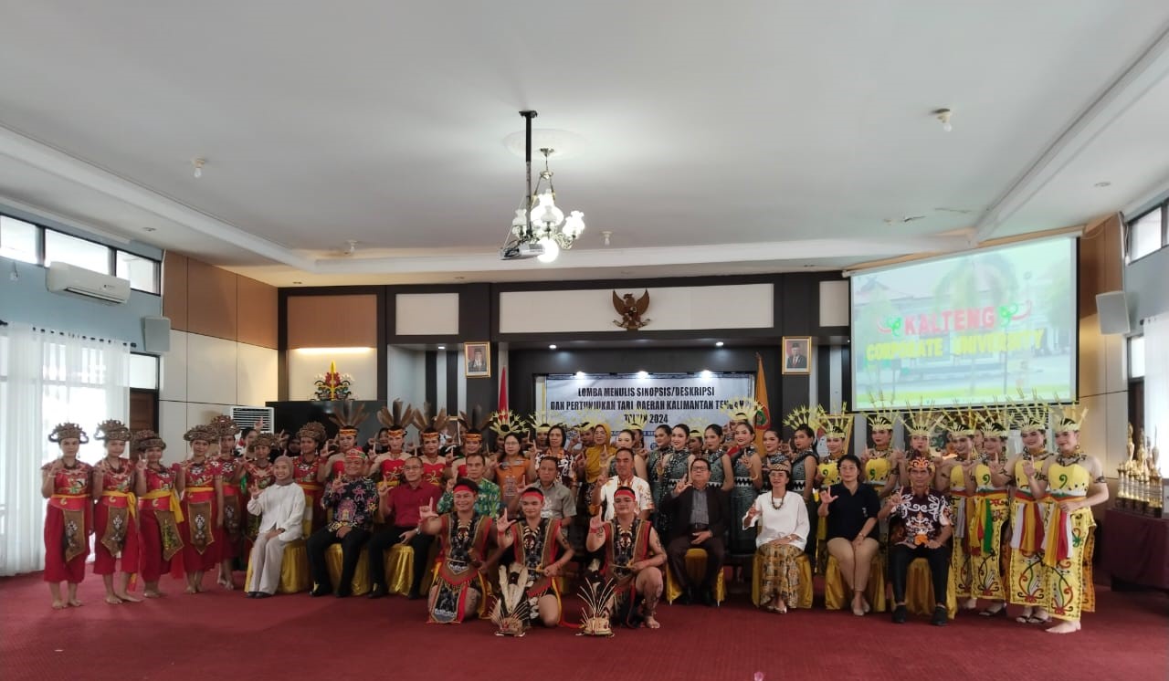 Dispursip Kalteng Tingkatkan Literasi Kearifan Lokal Melalui Lomba Menulis Sinopsis dan Pertunjukan Tarian Daerah Kalimantan Tengah