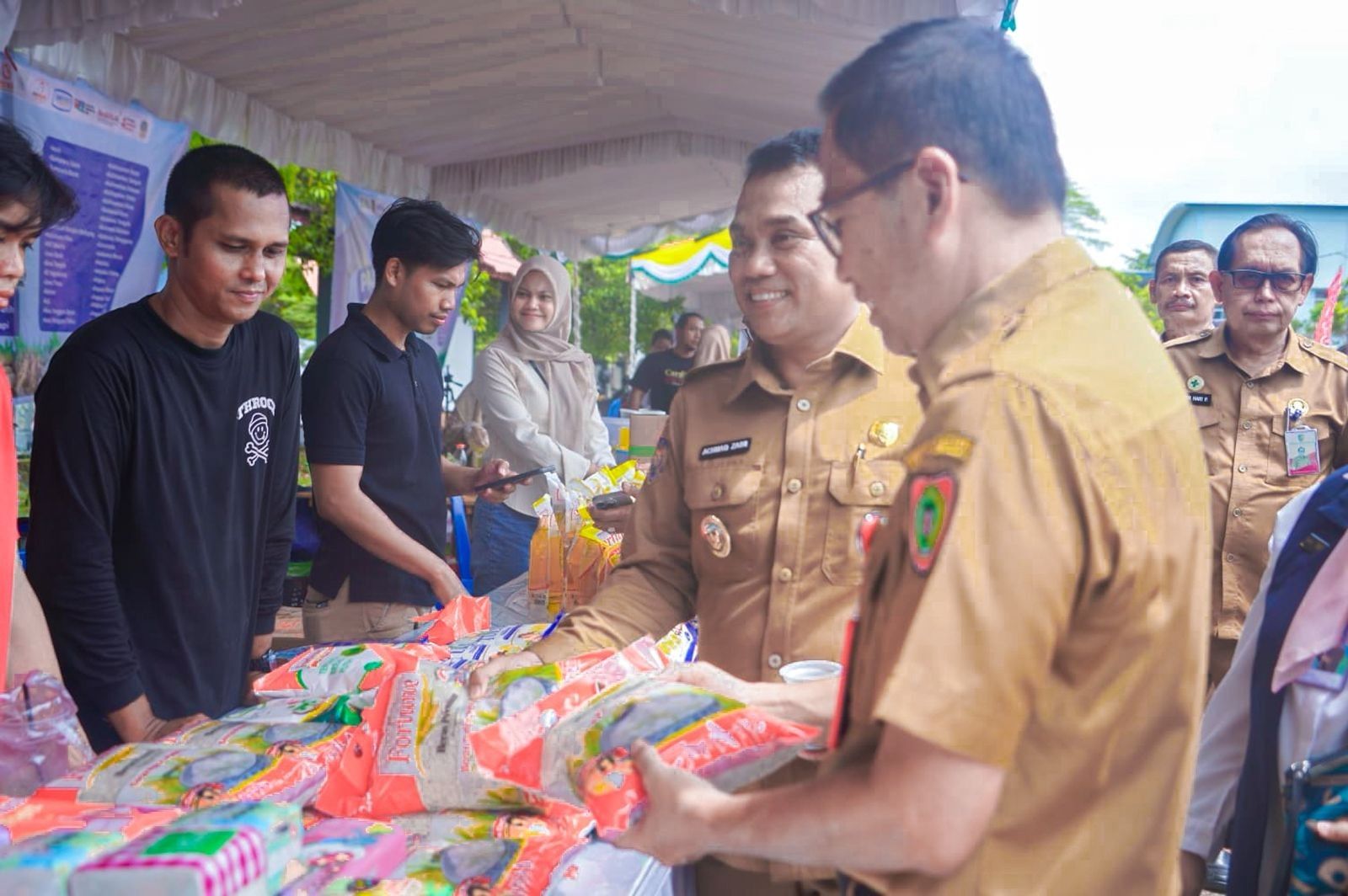 Pemprov Kalteng dan RRI Palangka Raya Gelar Gerakan Pangan Murah Serentak di 38 Provinsi