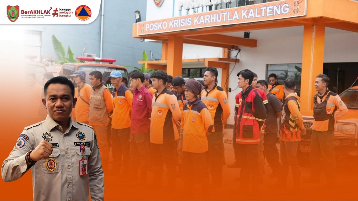 BPBD Kalteng Tegaskan Komitmen “Kalteng Bebas Kabut Asap 2025”