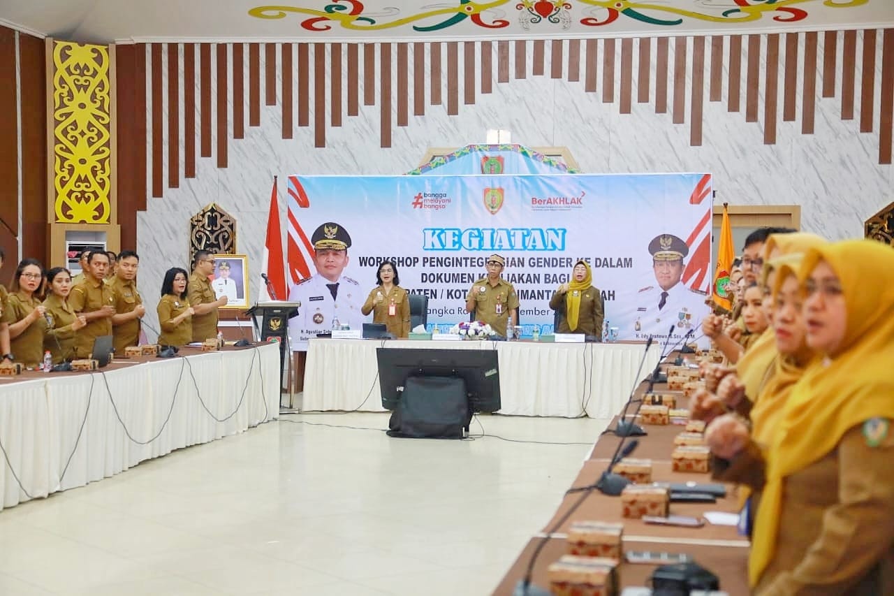 Pemprov Kalteng Perkuat Komitmen Pengintegrasian Gender Lewat Workshop