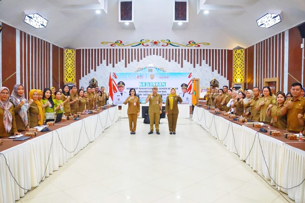 Pemprov Kalteng Perkuat Komitmen Pengintegrasian Gender Lewat Workshop