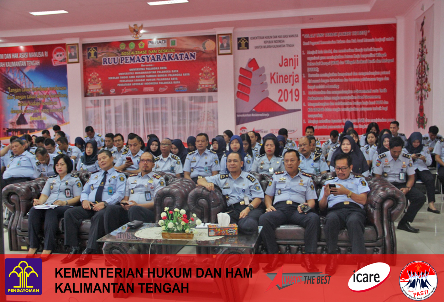 Teleconference Bersama Plt. Menteri Terkait Penguatan Pencegahan Korupsi