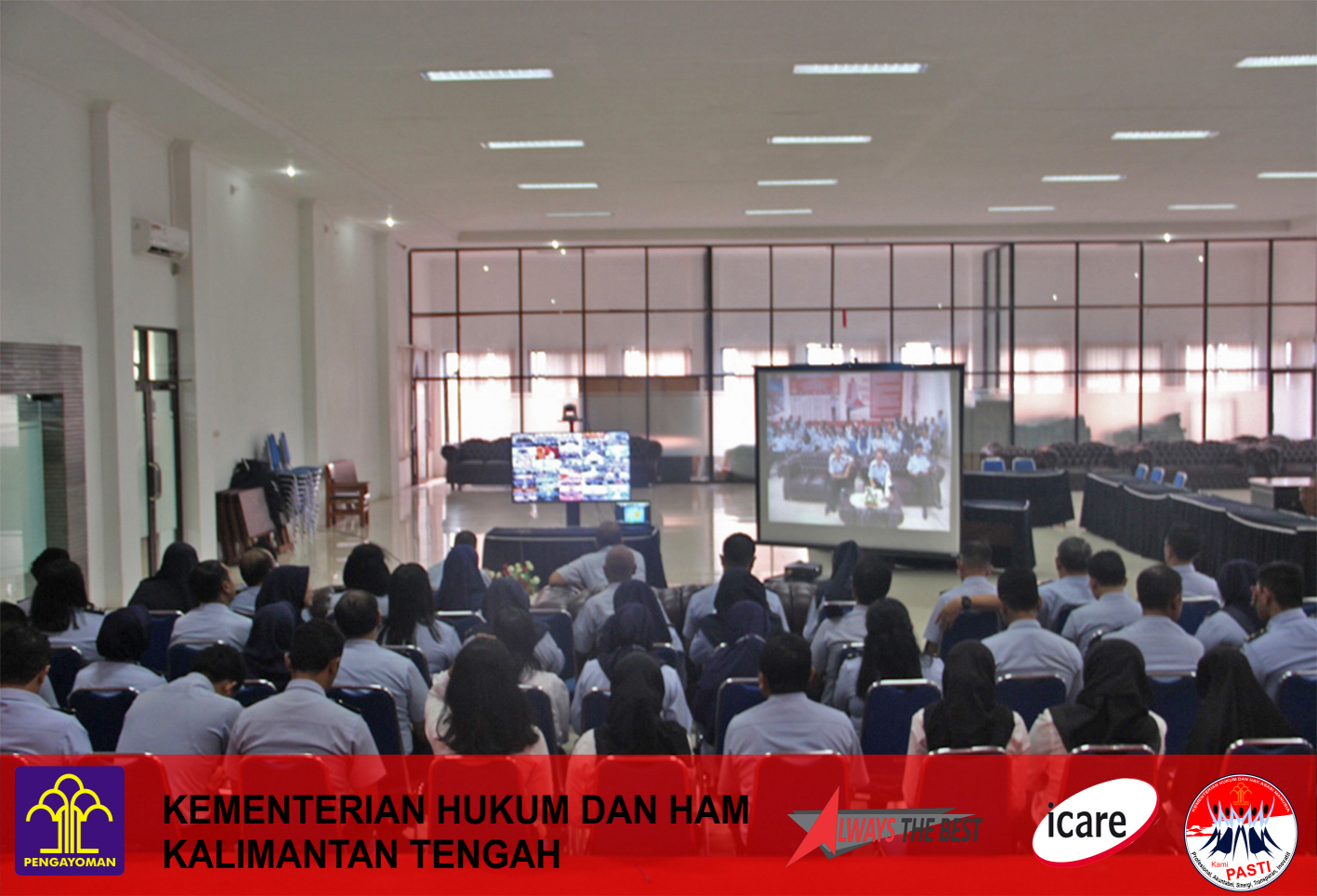 Teleconference Bersama Plt. Menteri Terkait Penguatan Pencegahan Korupsi
