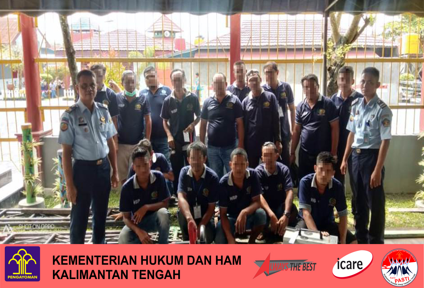 Lapas Pangkalan Bun Berikan Pembinaan Ketrampilan Las Listrik Bagi WBP