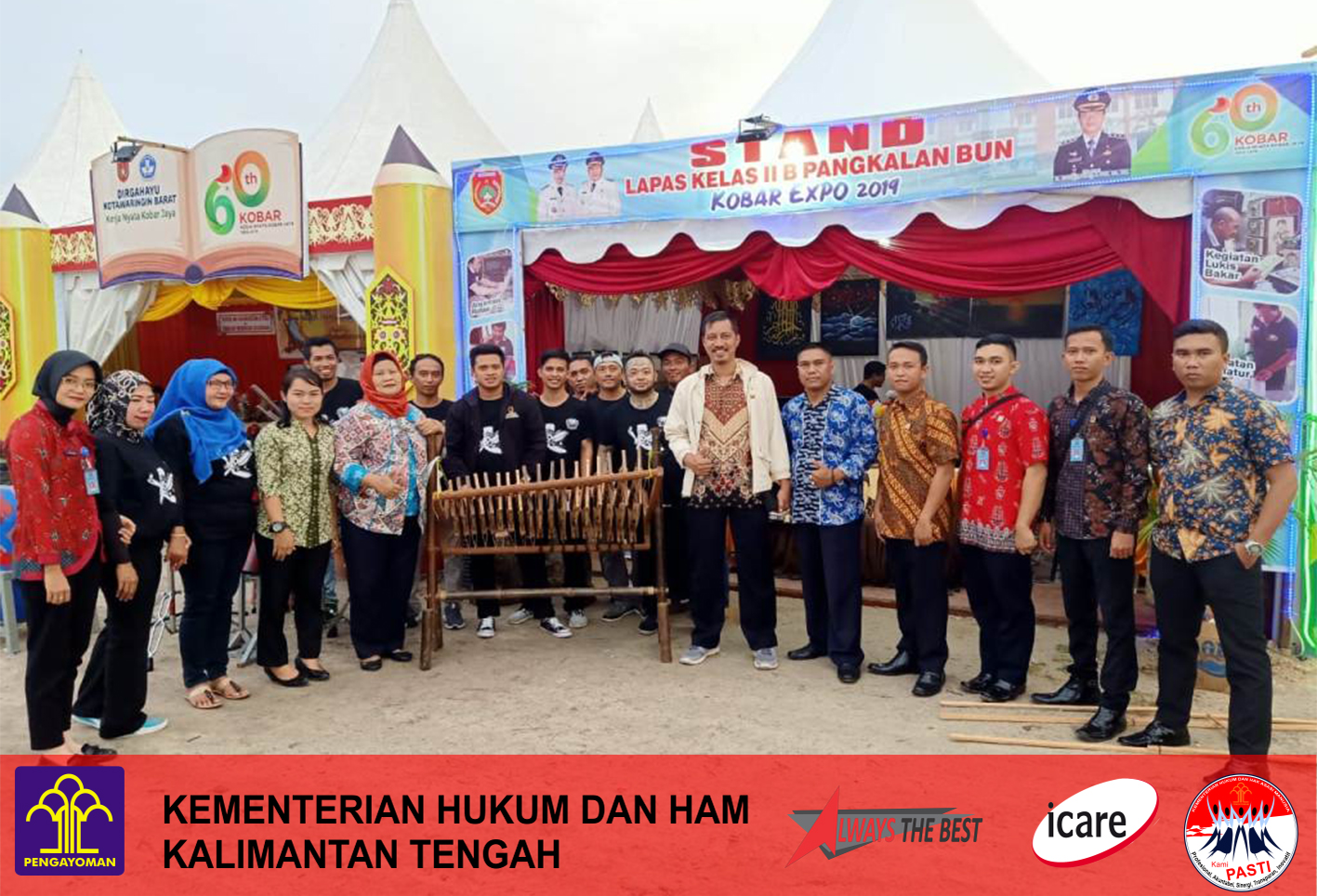 Lapas Pangkalan Bun Meriahkan Kobar Expo 2019