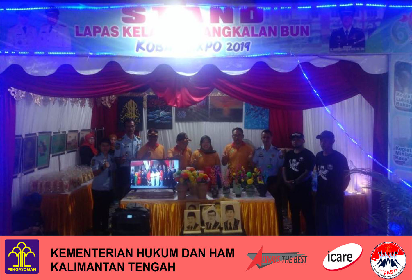 Lapas Pangkalan Bun Meriahkan Kobar Expo 2019