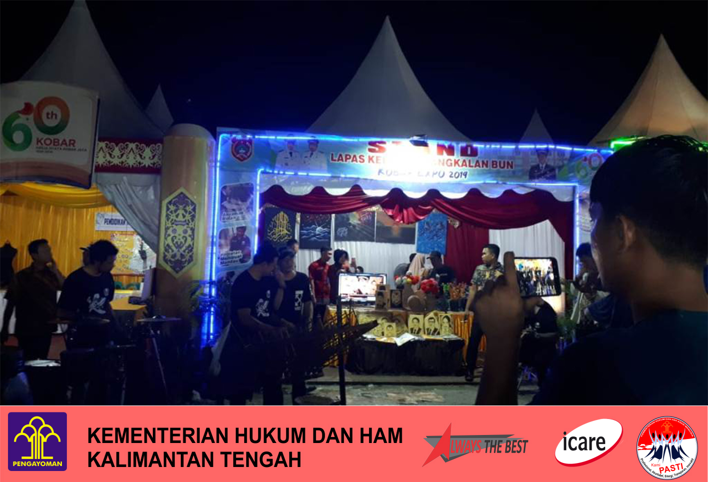 Lapas Pangkalan Bun Meriahkan Kobar Expo 2019