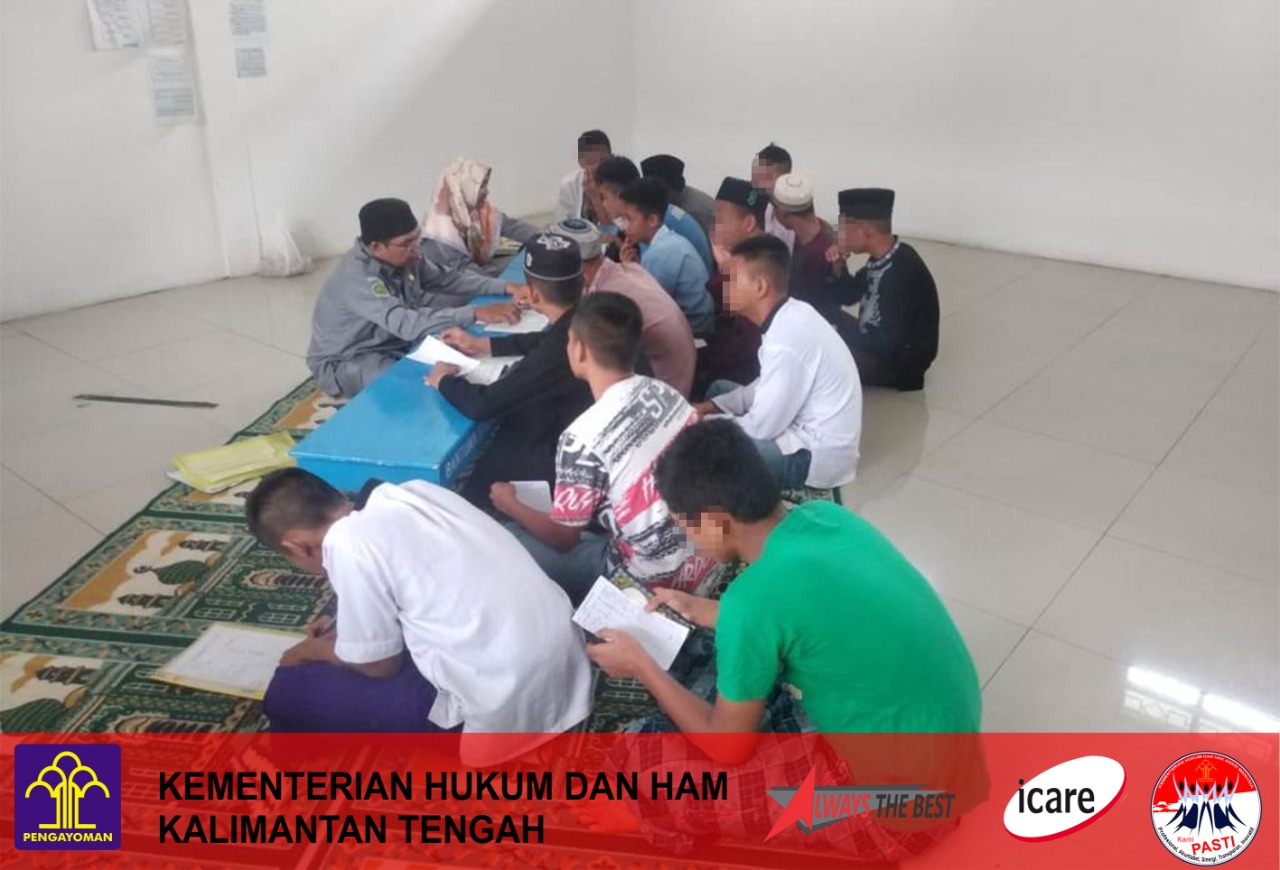 LPKA Kelas II Palangka Raya Laksanakan Pengajian Untuk Andikpas