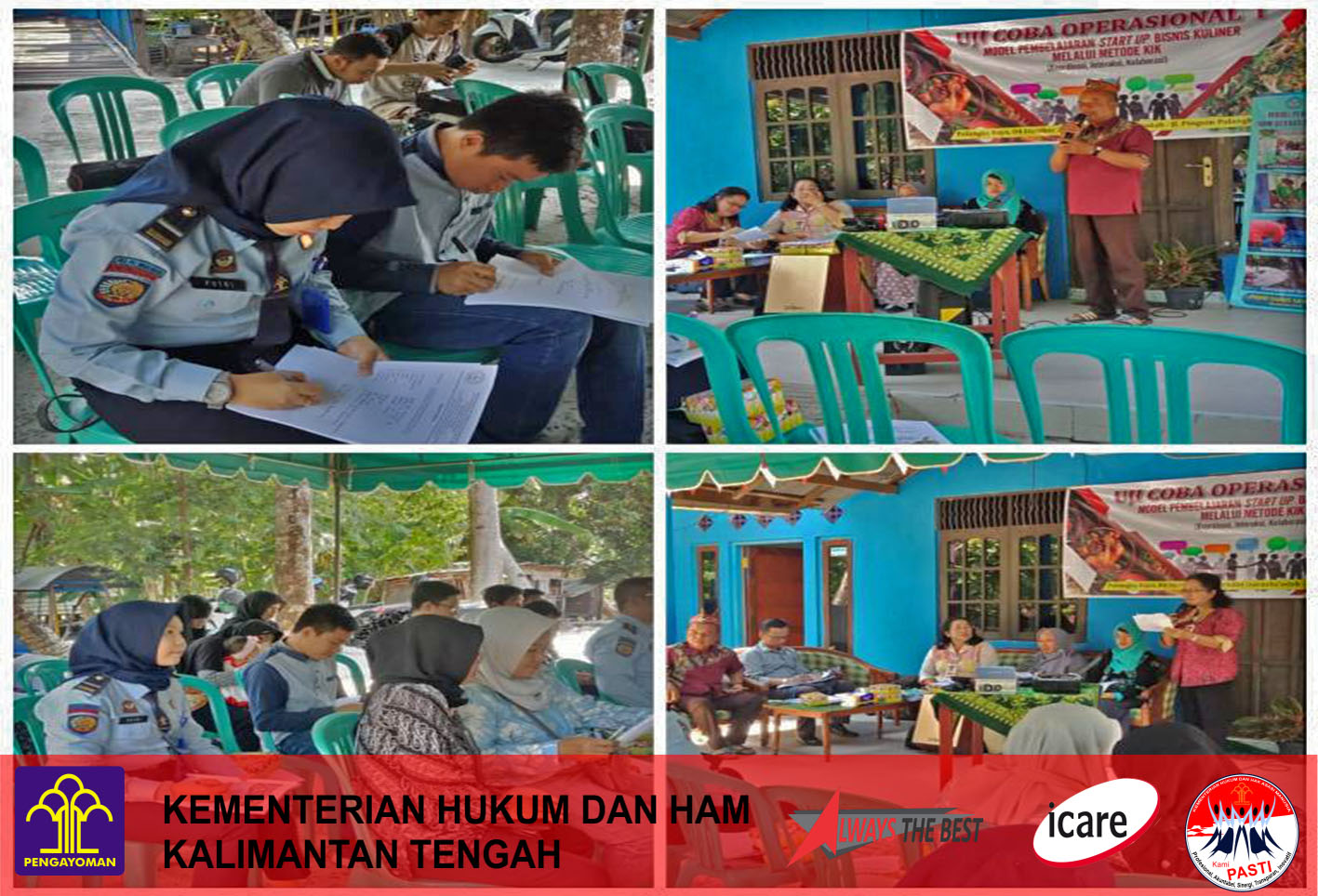 Andikpas LPKA Kelas II Palangka Raya ikuti Pelatihan Bisnis Kuliner