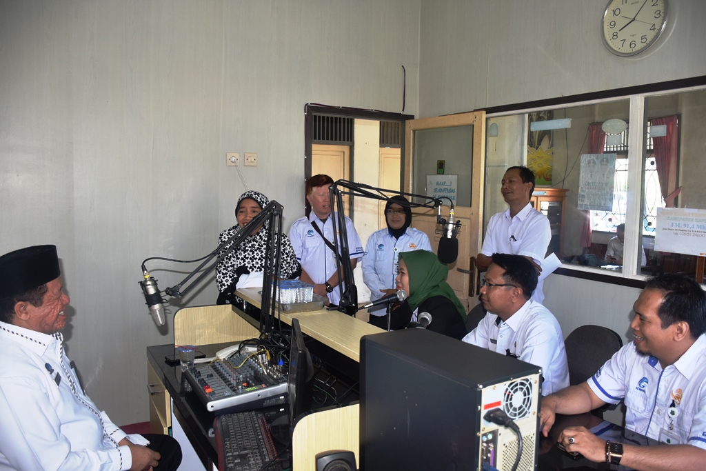 Kadis Kominfo Tinjau Radio Siaran Pemerintah Daerah