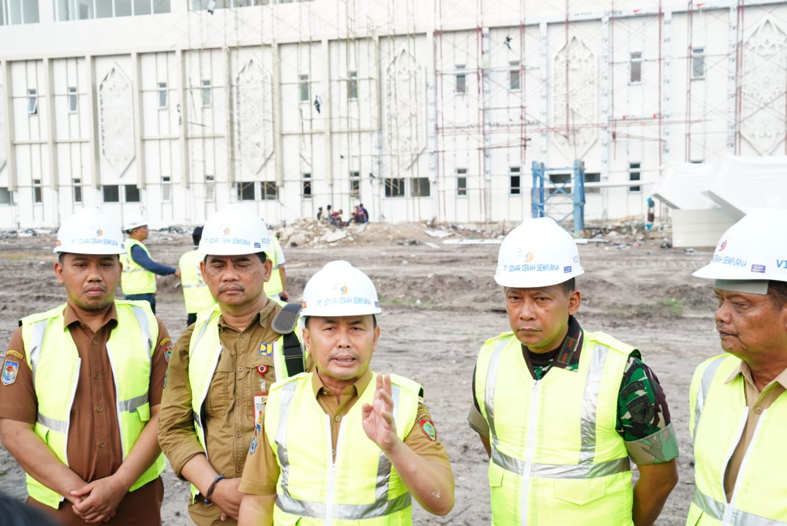 Tinjau Pembangunan RSUD Pemprov di Hanau, Gubernur Kalteng Sebut Progres Sudah Mencapai 88 persen